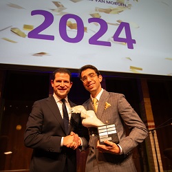 George Tokaya wint Young Captain Award 2024